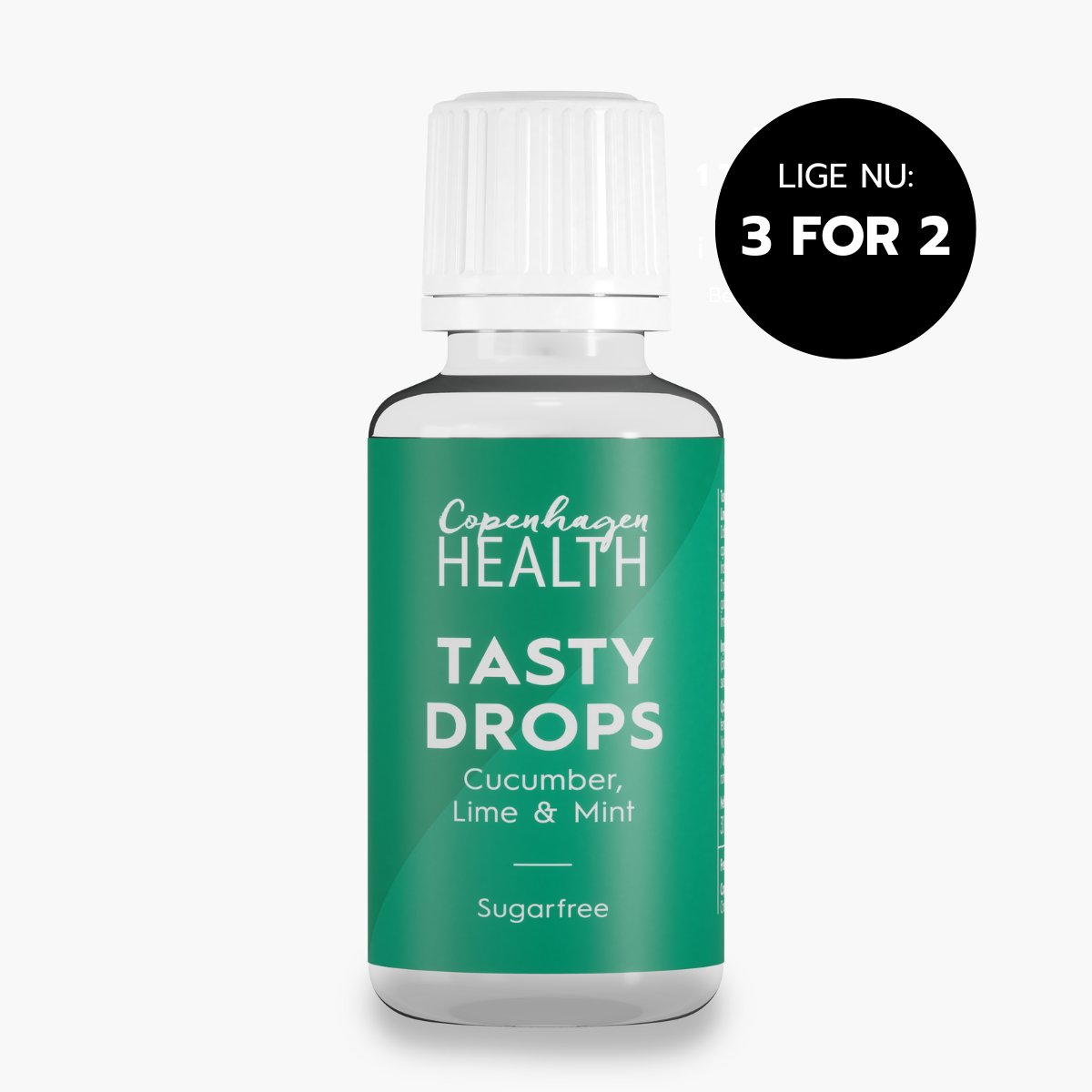 Kollagen Tasty Drops Cucumber, Lime & Mint