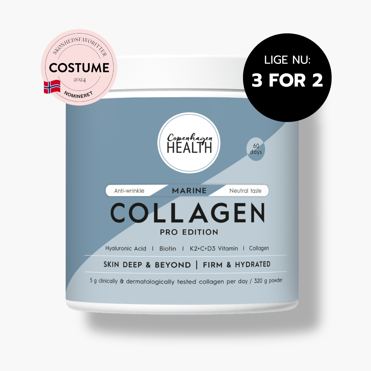Marine Collagen Pro Edition (60 dage)