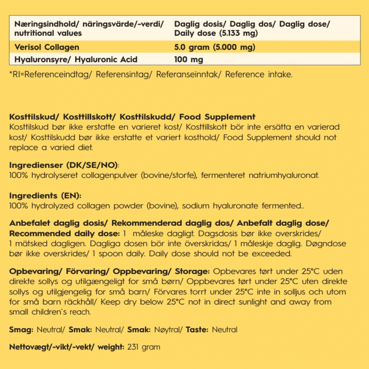 Verisol Collagen Pro Edition