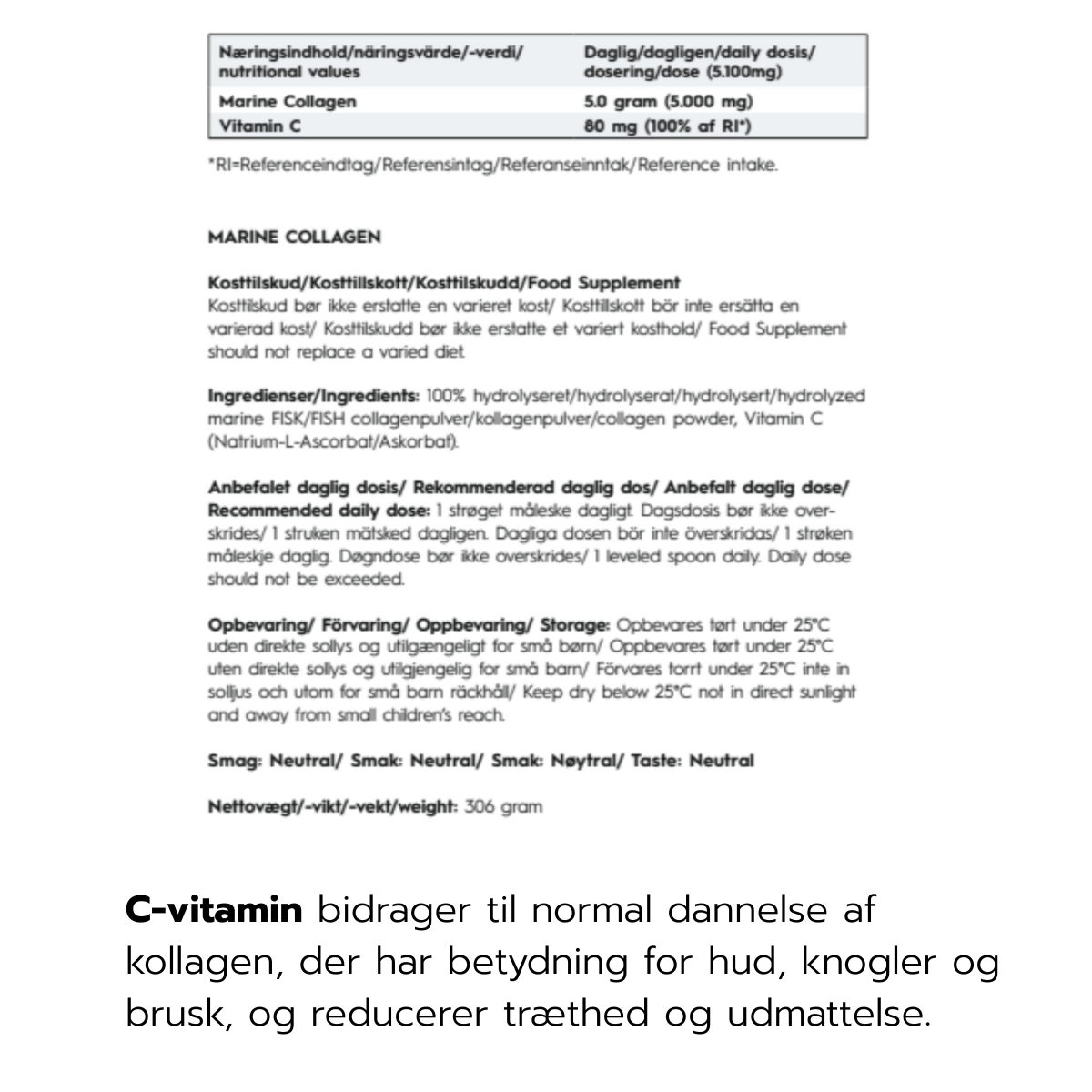 Marine Collagen+ (60 dage)