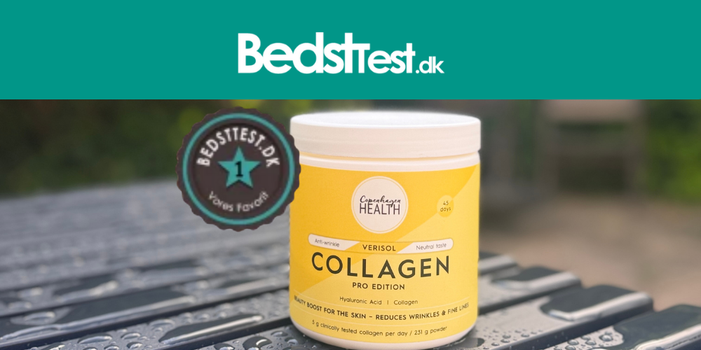 Verisol Collagen Pro Edition kåret som vinder af Bedst i Test
