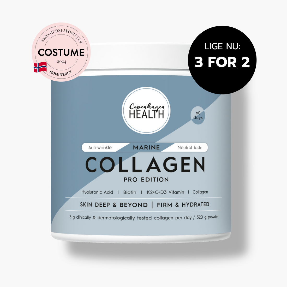 Marine Collagen Pro Edition (60 dage)