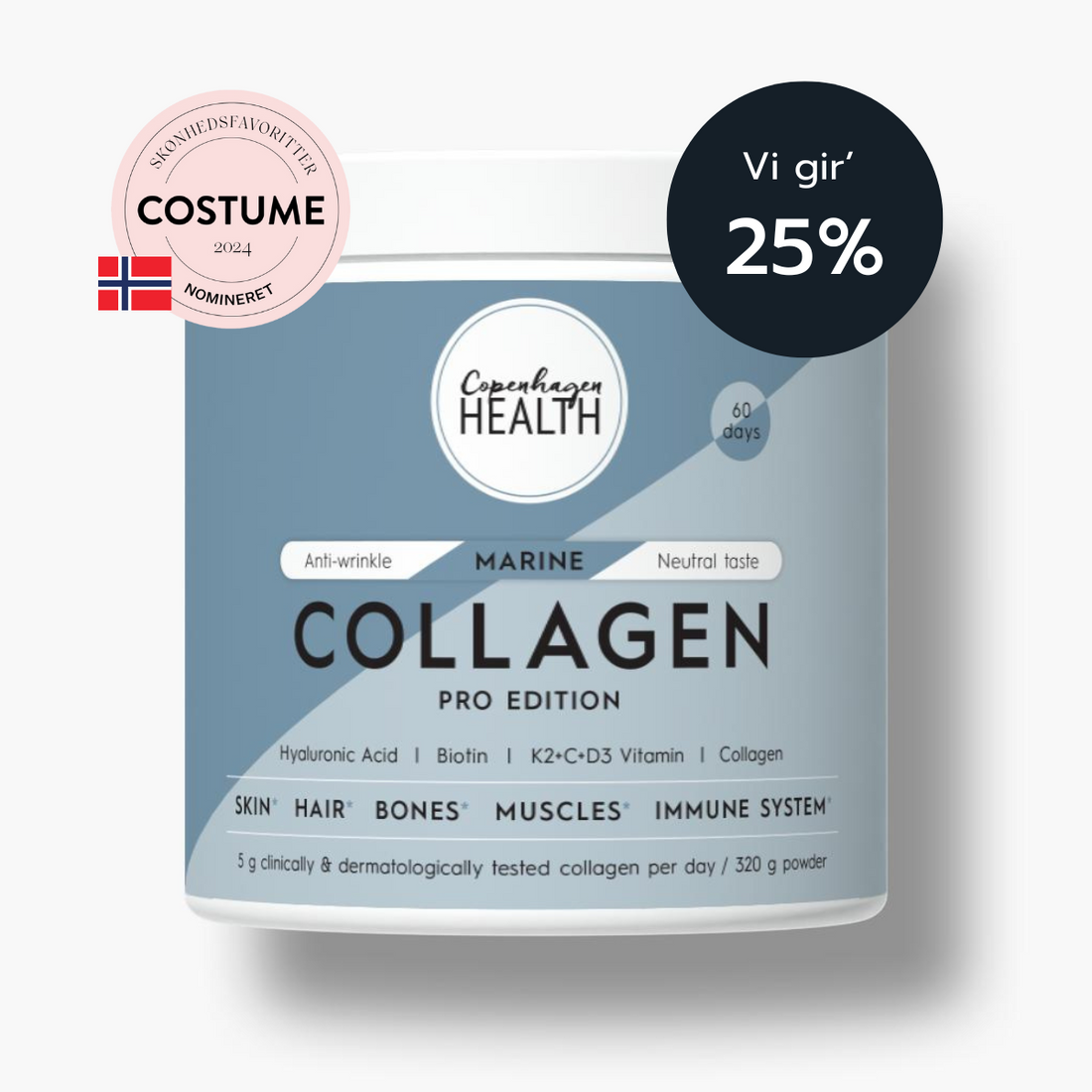 Marine Collagen Pro Edition (60 dage)