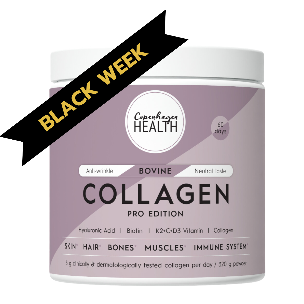 Bovine Collagen Pro Edition (60 dage)